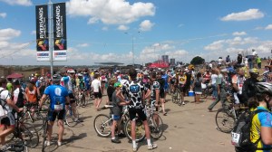 Some riders after race